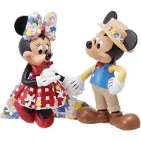 Minnie & Mickey Mouse Dekorative Figur Mickey & Minnie Flores 16.5x21x10.5 Cm