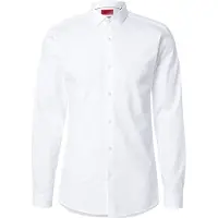 HUGO Extra-slim-fit Hemd aus Baumwoll-Popeline mit Cutaway-Kragen Grösse 40