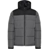 Blend BHMbankli Herren Steppjacke Winterjacke Jacke mit Kapuze regulierbarem Elastikband hohem Kragen Reißverschlusstaschen Regular fit