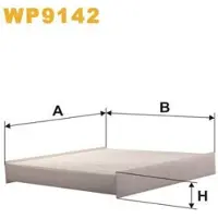 WIX FILTERS Filter, Innenraumluft WP9142