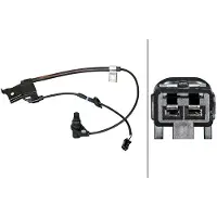 Hella Sensor Raddrehzahl 2-polig Hallsensor 780 mm Kabel für TOYOTA HIGHLANDER