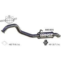 ERNST Endschalldämpfer 646086 für KIA