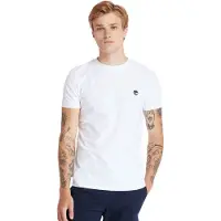 Timberland T-Shirt Dustan River Crew Tee White Herren-XL