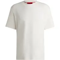 HUGO T-Shirt Dapolino 50488330 Écru Relaxed Fit