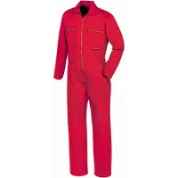 TeXXor Overall 290g/m2 BASIC, Baumwolle, rot 8042 , 1 Stück, Größe: 54