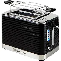 Russell Hobbs Inspire Negro 24371-56 Toaster 2 Schlitze