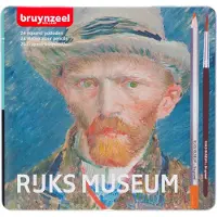 Bruynzeel - Farbiger Bleistift Aquarel Van Gogh | Kann ein 24 Stück