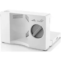 Eta Allesschneider Tempo, klappbare Brotschneidemaschine mit 120W, elektrisch, klein und kompakt, 0-20mm Schnittstärke, Germany Solinger-Klinge
