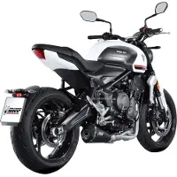MIVV Delta Race Auspuffsystem mit EG-BE K/A BL - TIGER/TRIDENT660 21-