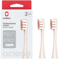 Oclean Bürstenkopf Prof. Clean - Gold, 2er Pack 2 St