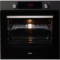 Amica EBX 943 610 SM, Groß, Elektrischer Ofen, 77 l, 77 l, Dampf, Integriert