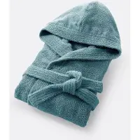 La redoute interieurs Kapuzen-bademantel Haxel, Baumwollfrottee 450 G/m2 50/52 FR - 48/50 EU