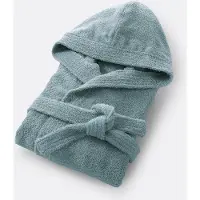 La redoute interieurs Kapuzen-bademantel Haxel, Baumwollfrottee 450 G/m2 34/36 FR - 32/34 EU
