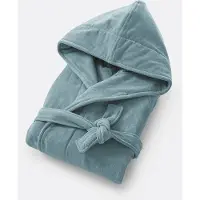 La redoute interieurs Bademantel Trizie Mit Kapuze, Frotteesamt, 450 G/m² 34/36 FR - 32/34 EU