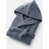 La redoute interieurs Bademantel Trizie Mit Kapuze, Frotteesamt, 450 G/m² 42/44 FR - 40/42 EU