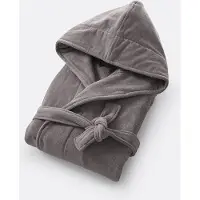 La redoute interieurs Bademantel Trizie Mit Kapuze, Frotteesamt, 450 G/m² 46/48 FR - 44/46 EU