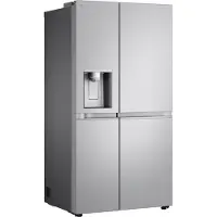 LG GSLE91MBAC, Freistehend, Amerikanische Tür, Metallisch, 2 Tür(en), Metal Sorbet, LED