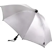 Euroschirm - Regenschirm für Wanderungen - Birdiepal Outdoor Silver UV - Grau