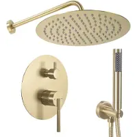 REA Duschgarnitur Js-622711Bg Argon Brush Gold