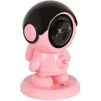 Cangaroo Babyphone West 360 Grad Drehung, Nachtsicht, SD-Kartenstecklatz, WLAN rosa