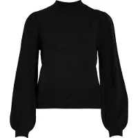 Vila Stehkragen Strickpullover