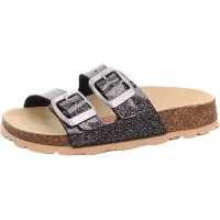 Superfit Pantolette mit Tieffußbett, normale Weite, klassisches Design, Synthetikmaterial