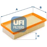Ufi Bmw F650gs/st 650cc Air Filter Golden
