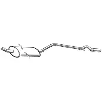 VEGAZ Endschalldämpfer MERCEDES-BENZ MS-393 1694906310 Endtopf,Auspuff Endtopf,Nachschalldämpfer,ESD