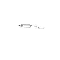 Hella Endschalldämpfer Easy2Fit PARTNERED with Faurecia 8LD 366 033-041