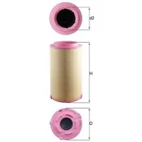 MAHLE ORIGINAL Luftfilter LX 5051