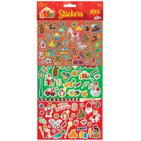 Grafix Aufkleberset Sinterklaas, 200 Stk.
