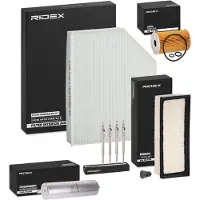 RIDEX Inspektionspaket Filterset für AUDI A4 Avant (8K5, B8) Q5 (8RB) A5 Sportback (8TA) A4 Limousine (8K2, B8) A5 Coupe (8T3)