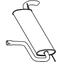 VEGAZ Endschalldämpfer FORD FS-708 1695837,1757020,1827172 Endtopf,Auspuff Endtopf,Nachschalldämpfer,ESD