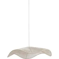 Light & Living - Hängeleuchte Rafa - Creme - Ø70cm Hängelampe - Esstischlampe - Wohnzimmerlampe - Schlafzimmerlampe - Wohnzimmer