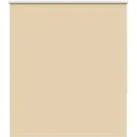 vidaXL Verdunkelungsrollo Beige 130x175 cm Stoffbreite 126,6 cm