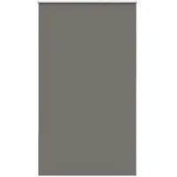 vidaXL Verdunkelungsrollo Grau 125x210cm Stoffbreite 121,6cm Polyester