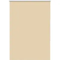 vidaXL Verdunkelungsrollo Beige 90x175cm Stoffbreite 85,7 cm Polyester