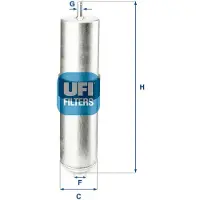 Ufi Kraftstofffilter 31.857.04