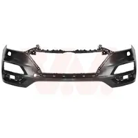 VAN WEZEL Stoßstange Stoßfänger für HYUNDAI Tucson (TL, TLE) Schwarz 8286576