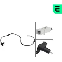 OPTIMAL ABS Sensor Raddrehzahl Hinten passend für PEUGEOT 406 (8B) 06-S115