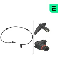 OPTIMAL ABS Sensor Raddrehzahl Vorne Links Vorne Rechts passend für MERCEDES-BENZ C-Klasse Limousine (W204) 06-S385
