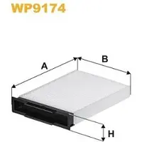 WIX FILTERS Filter, Innenraumluft WP9174