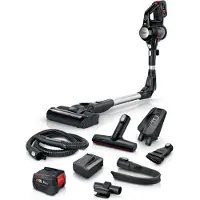 Bosch BSS715FRSH, 2-in-1-Stabstaubsauger, Beutellos, Schwarz, Silber, 0,3 l, Trocken, Filterung