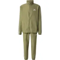 Adidas Trainingsanzug "3-STREIFEN WOVEN" 2 Stk. zweiteiliges Set, aus Polyester, mit durchgehendem Reißverschluss