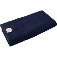 Dyckhoff Badetuch "Nature", blau (marine), B:70cm L:200cm, Frottier, Obermaterial: 100% Baumwolle, Handtücher, Badetuch