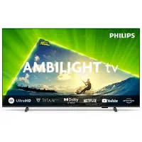 Philips 43PUS8209/12, 109,2 cm (43"), 3840 x 2160 Pixel, QLED, Smart-TV, WLAN, Schwarz