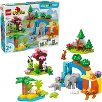 LEGO DUPLO Town 10446 Wildtier-Familien 3-in-1-Set