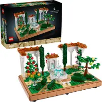 LEGO Springbrunnengarten