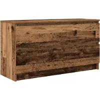 vidaXL TV-Schrank Altholz-Optik 100x35x54 cm Holzwerkstoff