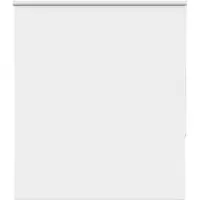 vidaXL Verdunkelungsrollo Weiß 135x130cm Stoffbreite 131,6cm Polyester